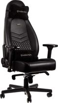 Геймерское кресло Noblechairs Icon Series Real Leather Black (NBL-ICN-RL-BLA)
