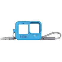 Чехол GoPro Sleeve&Lanyard Blue для HERO9 Black (ADSST-003)
