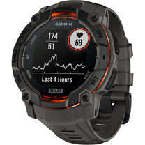 Смарт-часы Garmin Instinct 3 Solar Black with Charcoal Band (010-02935-00/40)