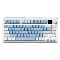 Клавіатура FL ESPORTS CMK75 FLCMMK Ice Violet switches TFT Knob Three-Mode (CMK75-7551) Lake Placid Blue Клавіатура FL ESPORTS CMK75 FLCMMK Ice Violet switches TFT Knob Three-Mode (CMK75-7551) Lake Placid Blue