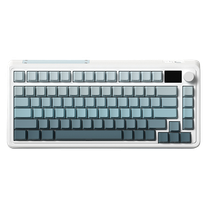 Клавіатура FL ESPORTS CMK75 Kailh Box Marshmallow (early bottoming) TFT Knob Three-Mode (CMK75-7560) Ultramarine