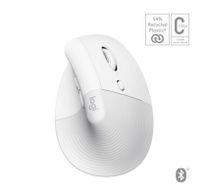 Игровая мышь беспроводная Logitech Lift for Mac Vertical Ergonomic White (910-006477)