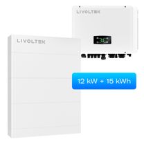 Гибридная электростанция Livoltek All-in-One ESS 3-Phase Гибридный инвертор 12кВт + АКБ 15кВт/ч + BMS