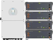 Система хранения энергии Deye SV-1DE16K1-LEC20K1-1 (16kW 20.5kWh 4BAT LiFePO4 ≥6000 циклів)