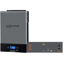 Система зберігання енергії Solarverse SV-1SV6K2-LES5.1K1 (6kW 5.1kWh 1BAT LiFePO4 ≥6000 циклів)