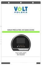 Гібридний інвертор Volt Polska SinusPro Ultra-HV 6000 (3 кВт) 1-фазний (3SSHV30024) Europe
