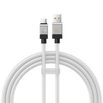Кабель Baseus CoolPlay Series USB to Type-C 100W 1m White (CAKW00060)