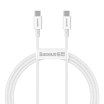 Кабель Baseus Superior Series Fast Charging Type-C to Type-C PD 100W (1m) (White) (CATYS-B02)