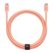 Кабель Native Union Belt XL Cable USB-C to USB-C Apricot Crush (3 m) (BELT-XL-C-APR-3-NP)