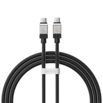 Кабель Baseus CoolPlay Series Fast Charging Cable Type-C to Type-C 100W 1m Black (CAKW000201)