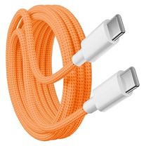 Дата кабель USB-C to USB-C FineWoven iP17 for Apple (AAA) (1m) (box) (Orange)