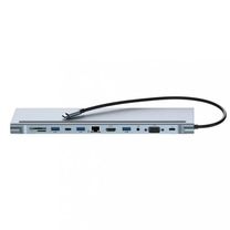 Переходник XO [HUB010] 12in1 HUB Multifunctional Docking Station Series (Tarnish)
