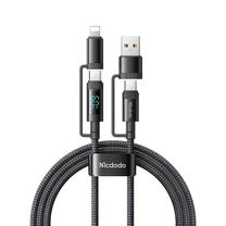 Кабель Mcdodo [CA-1990] 4in1 Travel Data Cable USB-C/USB to USB-C/Lightning 60W 1.2m