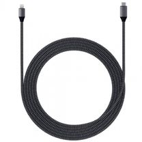Кабель Satechi USB-C to Lightning Cable Space Gray (1.8 m) (ST-TCL18M)