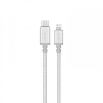 Кабель Moshi Integra™ Cable USB-C to Lightning Jet Silver (1.2 m) (99MO084105)