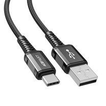 Кабель Acefast C1-04 Aluminium Alloy USB to USB-С - black