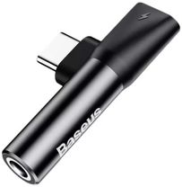 Переходник AUX Baseus L41 Type-C to Type-C + 3.5mm Black (CATL41-01) Переходник AUX Baseus L41 Type-C to Type-C + 3.5mm Black (CATL41-01)