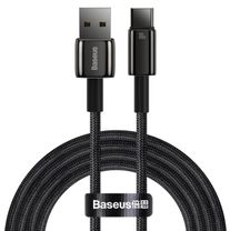 Кабель Baseus Tungsten Gold Fast Charging USB to Type-C 100W (2m)