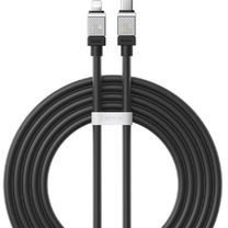 Кабель Baseus CoolPlay Series Fast Charging Type-C to Lightning 20W (1m) Black (CAKW000001)
