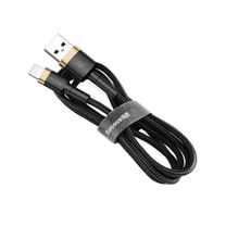 Кабель Lightning Baseus Kevlar Lightning Cable 1m Gold (CALKLF-BV1)
