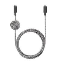Кабель Native Union Anchor Cable USB-C to USB-C Pro 240W Zebra (3 m) (ACABLE-C-ZEB-NP)