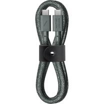 Кабель Native Union Belt Cable USB-C to USB-C Slate Green (1.2 m) (BELT-C-GRN-2-NP)