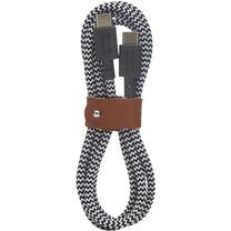 Кабель Native Union Belt Cable USB-C to USB-C Zebra (1.2 m) (BELT-C-ZEB-2-NP)