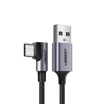 Кабель UGREEN US284 Right Angle USB-A to USB-C Cable 1m (Space Gray) (UGR-50941) Кабель UGREEN US284 Right Angle USB-A to USB-C Cable 1m (Space Gray) (UGR-50941)