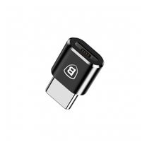 Переходник USB Type-C Baseus Micro Female To Type-C Male Adapter Converter Black (CAMOTG-01)