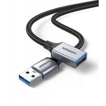 Кабель UGREEN US115 USB 3.0 Extension Cable Aluminum Case 1m (Black) (UGR-10495)