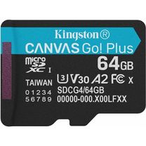 Карта пам'яті microSDXC (UHS-1 U3) Kingston Canvas Go! Plus 64Gb class 10 A2 V30 (R200MB/s) (SDCG4/64GBSP)