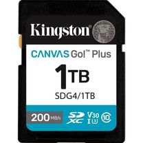 Карта пам'яті SDXC (UHS-1 U3) Kingston Canvas Go! Plus 1Tb class 10 A2 V30 (R200MB/s, W160MB/s) (SDG4/1TB)
