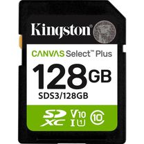 Карта пам`яті SDXC 128GB UHS-I Class 10 Kingston Canvas Select Plus R150MB/s (SDS3/128GB)