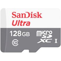 Карта пам'яті microSDXC (UHS-1) SanDisk Ultra 128Gb class 10 A1 (100Mb/s) (SDSQUNR-128G-GN6MN)