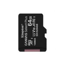 Карта пам'яті microSDXC (UHS-1) Kingston Canvas Select Plus 64Gb class 10 А1 (R-100MB/s)