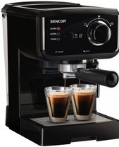 Рожковая кофеварка эспрессо Sencor SES 1710BK