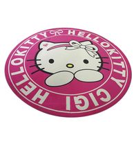 Килимок під крісло захисний для підлоги АКЛАС Hello Kitty Принтовий Рожевий (10841)