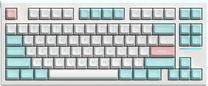 Клавіатура FL750 SAM Marshmallow Kailh MX Cool Mint switch