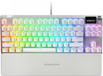 Клавіатура STEELSERIES APEX 7, TKL red switch, Ghost (64656)