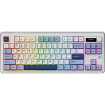 Клавіатура Ajazz AK870 PLUS -Murad Switch-Blue-White-Dark Blue-3 model-with screen-RGB (AK870-MU-BWD)