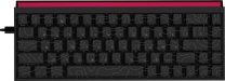 Клавіатура Ajazz NK68 Red switches Side Contour Black (NK68-R-S-B)