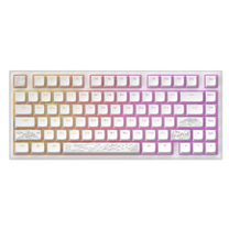 Клавіатура Dark Project ALU81 Terra Nostra PBT RGB Mech G3MS Moonstone White (DPKB_NOSTRA_81_ANSI_WHITE_UA)