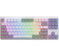Клавиатура HATOR Rockfall 3 Mecha TKL wireless orange (HTK851UA) white, QMK/VIA