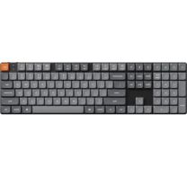 Клавиатура Keychron K5 Max 104Key, Gateron MX 2.0 Red, WL/BT/USB-A, QMK, RGB, Black (K5M-B1-UA)