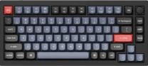 Клавіатура Keychron Q1 75Key, Gateron Phantom Blue, Hot-Swap, QMK, Knob, USB-A, EN, RGB, Black (Q1M2_KEYCHRON)