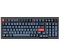 Клавіатура Keychron V5 Max 100Key, Gateron Jupiter Brown, Knob, WL/BT/USB-A, Hot-Swap, QMK, EN/UKR, RGB, Black (V5M-D3-UA)