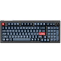 Клавіатура Keychron V5 Max 100Key, Gateron Jupiter Banana, Knob, WL/BT/USB-A, Hot-Swap, QMK, EN/UKR, RGB, Black (V5M-D4-UA)