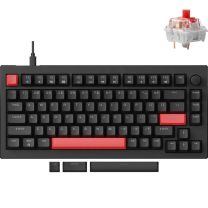Клавіатура Lemokey X4 84Key Keychron Red QMK/VIA Black (X4-H1-UA)