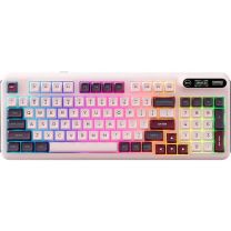 Клавіатура KZZI Z98 Wireless Keyboard UA\ENG (Rainbow Switch) Nezuko Purple (6977534870413)