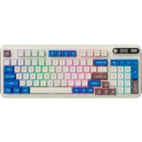 Клавіатура KZZI Z98 Wireless Keyboard UA\ENG (Rainbow Switch) Latte (6977534870437)
